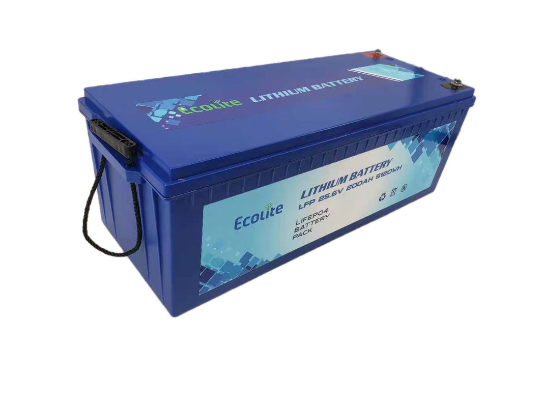 24V 200Ah LiFePO4 Lithium Battery Deep Cycle For RV Caravan Boat Homes ...