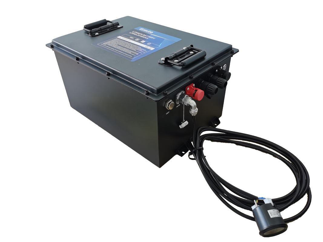 High Performance LifePO4 Lithium Ion Battery 51.2V 105Ah For Golf ...