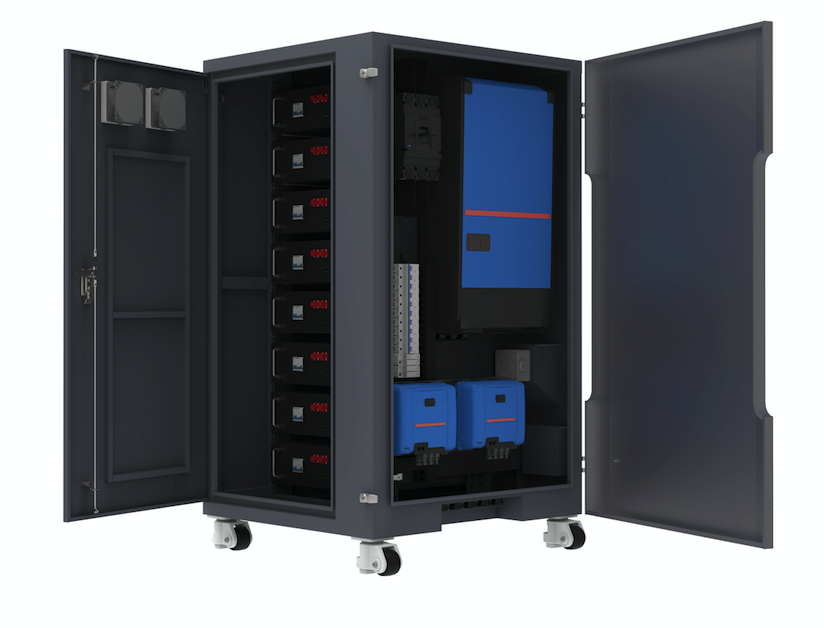 Ecolite 40kWh 15kW Industrial Outdoor Power Storage Cabinet Modular ...