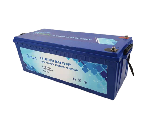 24V 200Ah LiFePO4 Lithium Battery Deep Cycle For RV Caravan Boat Homes Outdoor