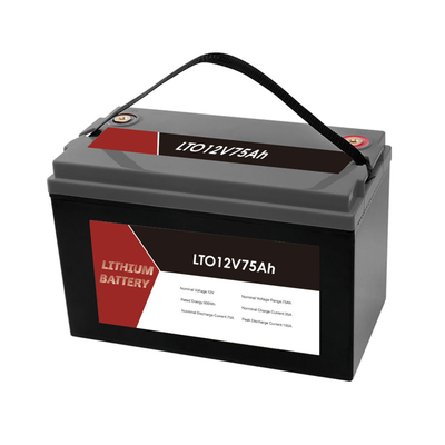 12V 75Ah LTO Battery Pack For Marine RV Applications With 12mΩ Resistance