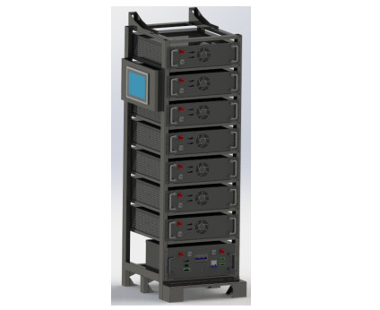High Voltage Solar Battery Energy Storage System 35Kwh 51Kwh 100A Customizable