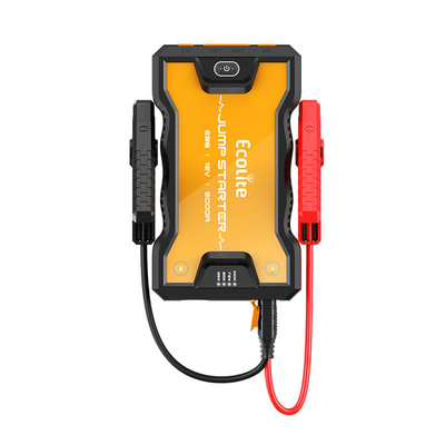 ECOLTO Portable Lithium Ion Jump Starter Truck Ships Car Battery Jump Starter
