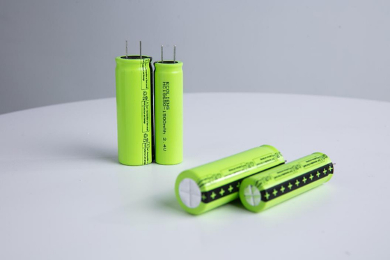 18650 Lithium Ion LTO Battery Cell 2.4V 1500mAh With High Cycle Life Time