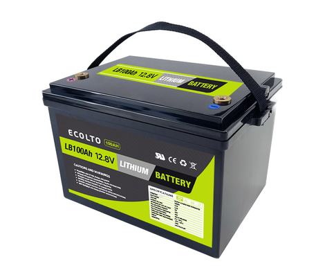 Maximum Charge Current 100A 12V 100Ah LiFePO4 Reliable Lithium Battery