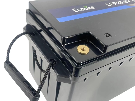 25.6V 100Ah LFP LiFePO4 Lithium Battery Pack With BMS For Household Solar System