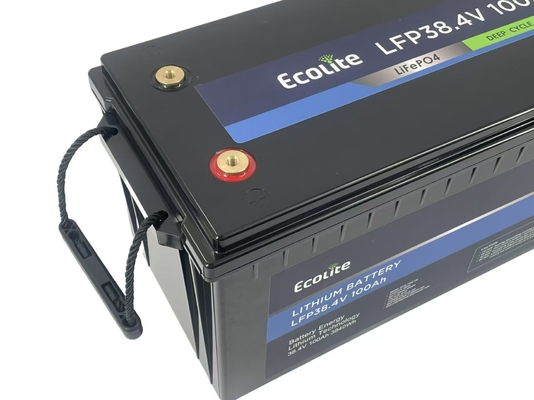 LFP LiFePO4 Lithium Battery 38.4V 100Ah Lithium Iron Phosphate Batteries Bluetooth
