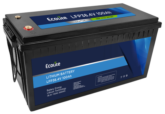 38.4V 100Ah LiFePO4 Lithium Battery With Bluetooth Communication