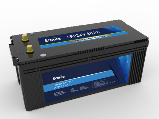 LFP 24V 80Ah Truck Parking Air Conditioning Starter Battery Expert Safer And Stable To Install