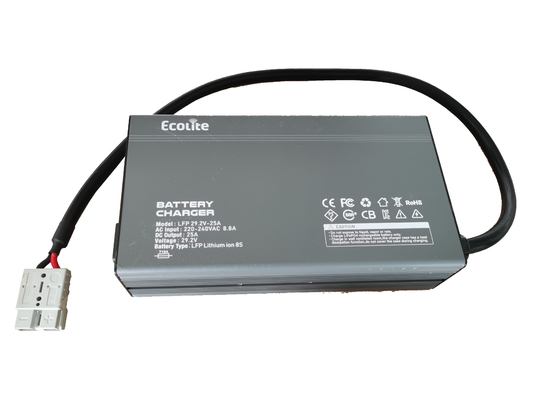 LFP 29.2V 25A  LiFePO4 Lithium Battery Charger With LED Indication And Automatic Shutdown