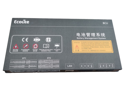 Ecolite  Level 3 Architecture System High Voltage Battery BMS For BCU Energy Storage