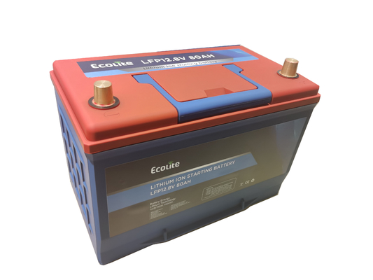 Automotive LiFePO4 Lithium Iron Car Starter Battery With Deep Cycle 1200CCA 12.8V Lithium Car Starter Battery
