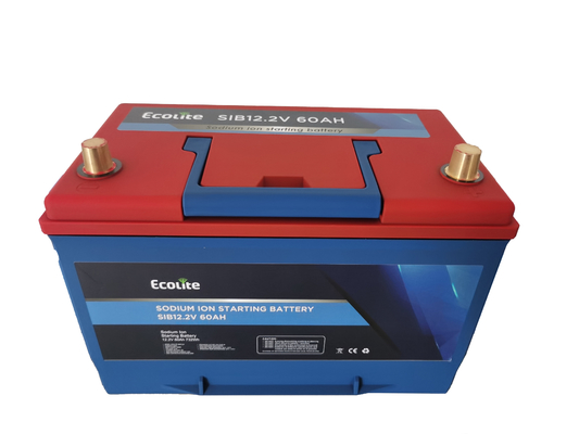 Standard Sodium Ion Battery 12.2V 60Ah Car Starter Sodium Battery  3000 Cycles
