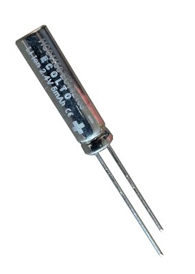 2.4V 5mAh Tiny Rechargeable Lithium Titanate Battery Cell For Precision Instruments