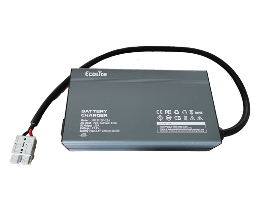 29.2V 25A High Performance Lithium LiFePO4 Battery Charger For Various Lithium Batteries
