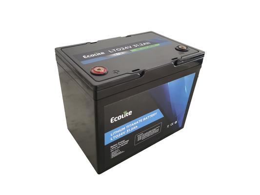 High Energy LTO 24V 31.2Ah Lithium Titanate Battery Pack Cycle Life 10000 For Low Temperature Discharge