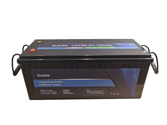 LFP LiFePO4 Lithium Battery 38.4V 100Ah 3840Wh Lithium Iron Phosphate Batteries With BMS