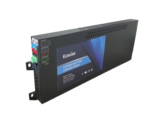 Lightweight LiFePO4 12V 110Ah RV Lithium Iron Phosphate Battery With LED Display