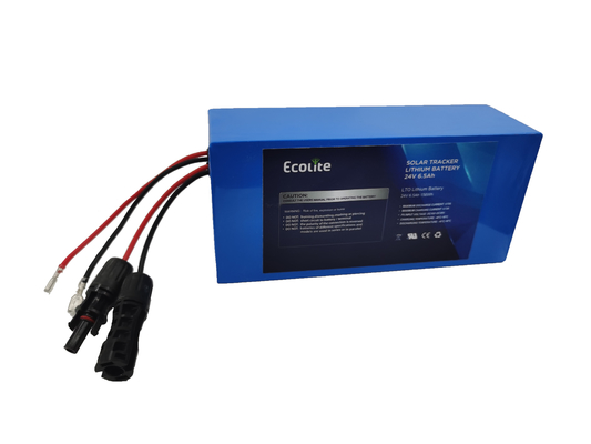 25.6V 6.5Ah 156Wh Lithium Titanate Battery Pack For Solar Tracking System