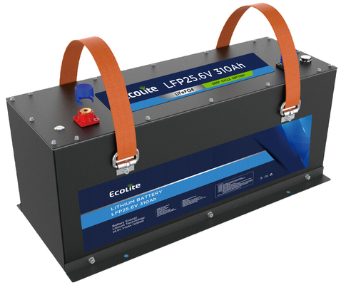 ECOLITE 25.6V 314Ah 8038Wh fast Charging Lithium Battery Pack For RV Caravan Backup Power