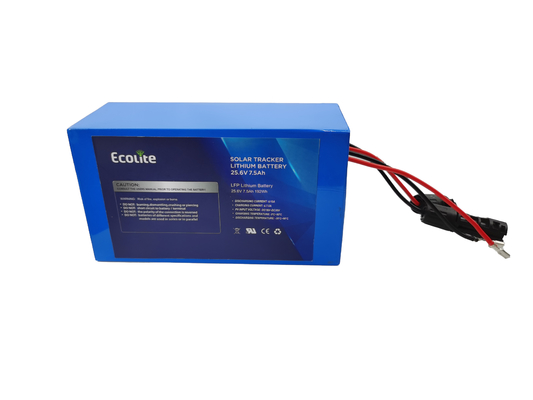 ECOLFP2407 25.6V 7.5Ah LifePO4 Solar Tracker Battery Integrated MPPT Function