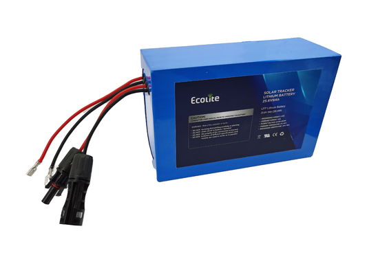 Low Temperature 25.6V9Ah 8S6P LiFePO4 Solar Tracker Battery