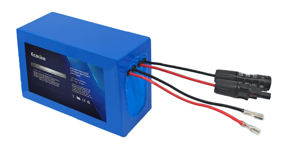 Ecolite 25.6V 6.5Ah 7.8Ah Lithium Titanate Solar Trakcer Battery Integrated MPPT Function