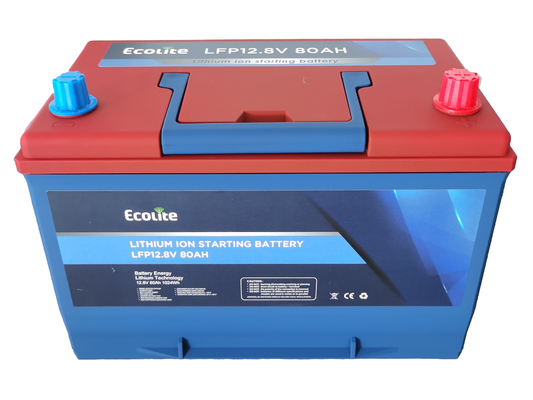 LiFePO4 lithium Car Starter battery 12.8V 80Ah  Cranking Battery Pack