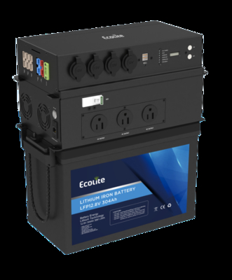 Power Top 12.8V 300Ah High Capacity RV Lithium Battery For Unstoppable Outdoor & RV Power