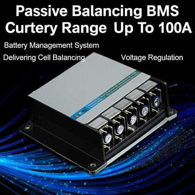 Passive Balancing BMS Current Range Up To 100A Battery Management System Delivering Cell Balancing And Voltage Regulation