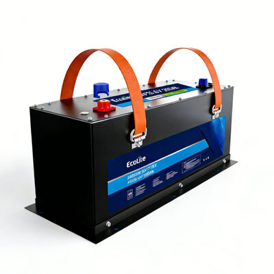 ECOLITE 25.6V 314Ah LiFePO4 Battery High-Capacity Fast-Charging Power Pack for RVs Off-Grid Systems